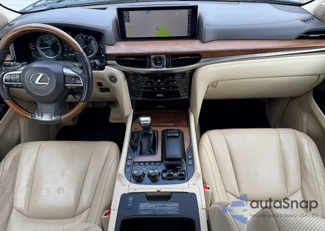 2017 Lexus Lx 570 из США, поврежденный, VIN JTJHY7AX2H4242774